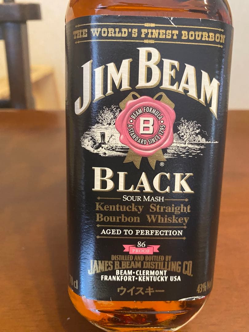 ●終売品　ジムビーム　アサヒ　ブラック- Aged to Perfection