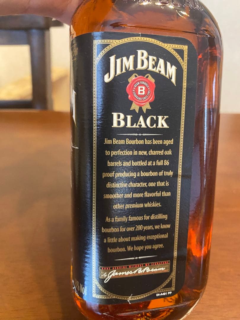 ●終売品　ジムビーム　アサヒ　ブラック- Aged to Perfection