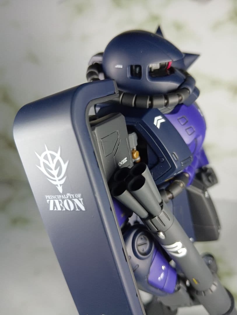 ザクⅡ　黒い三連星カラー　塗装済完成品　MG 1/100　ガンプラ　ガンダム