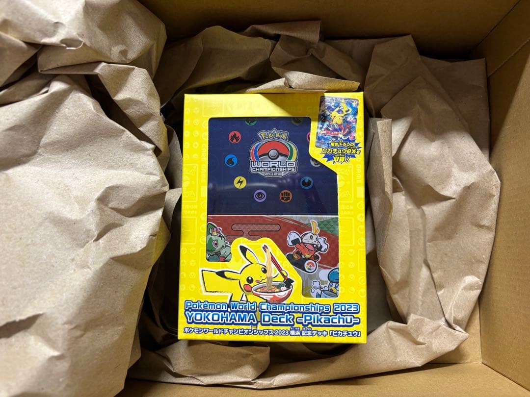 横浜記念デッキ ピカチュウWCS2023横浜 ポケモンカード