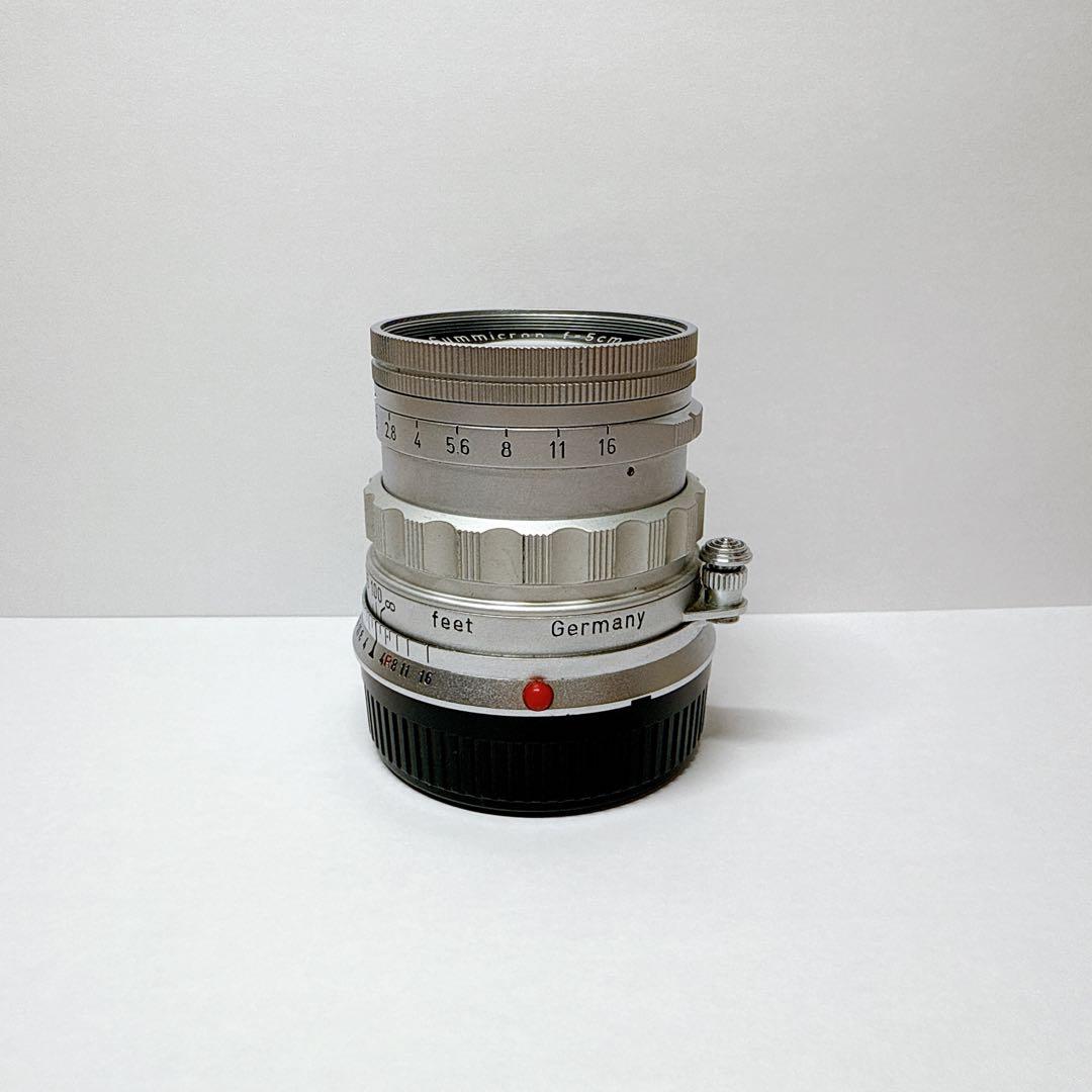 【極美品】ライカ LEICA ズミクロン 50mmF2 M 固定　初代