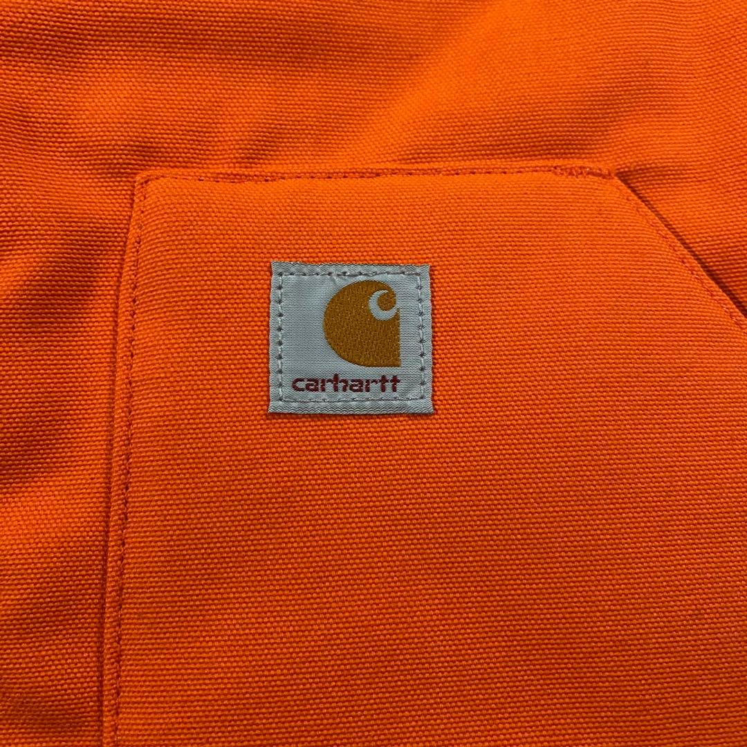 Carhartt カーハート ダックベスト オレンジ　Lサイズ メキシコ製