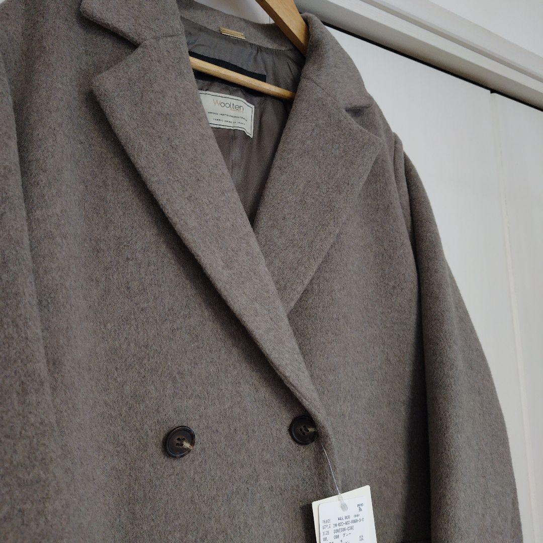 2024AW MANTECO WOOLEN テーラーコート 36