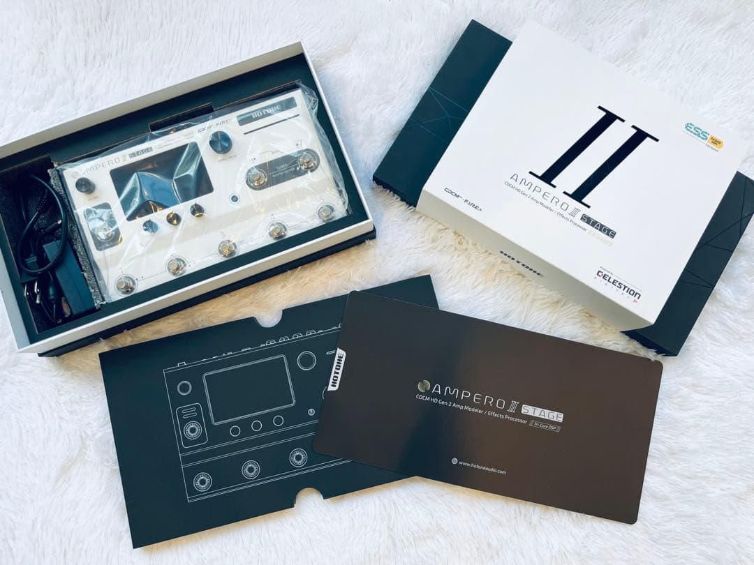 セール 美品 マルチエフェクター hotone ampero 2 stage