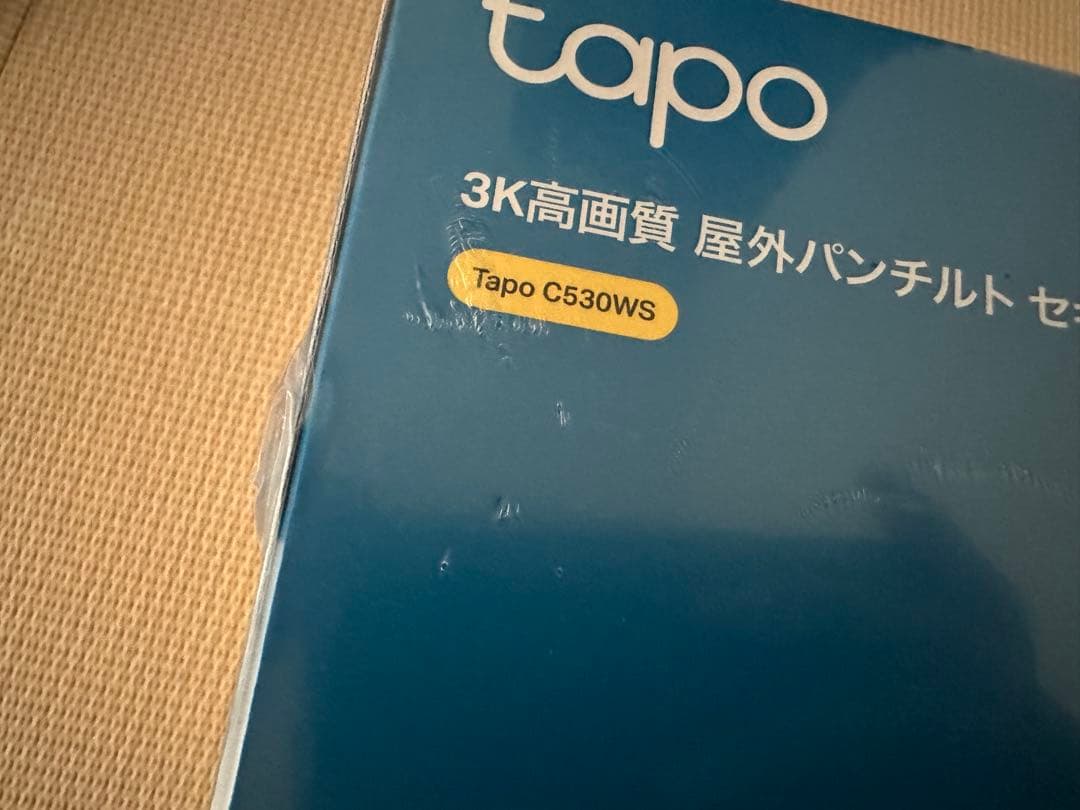 1595⭐︎最新型防犯カメラ　tapo c530ws 500万画素