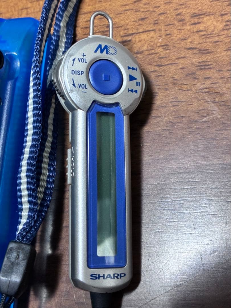 録音可！SHARP MDポータブルレコーダー MD-MT831-S