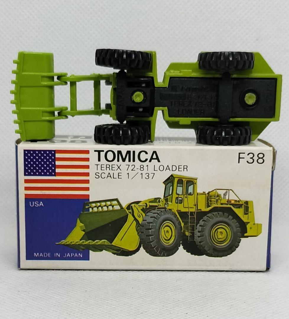 《青箱トミカ38-3-1》テレックス72-81ローダー【レア中期移行品番】超美品