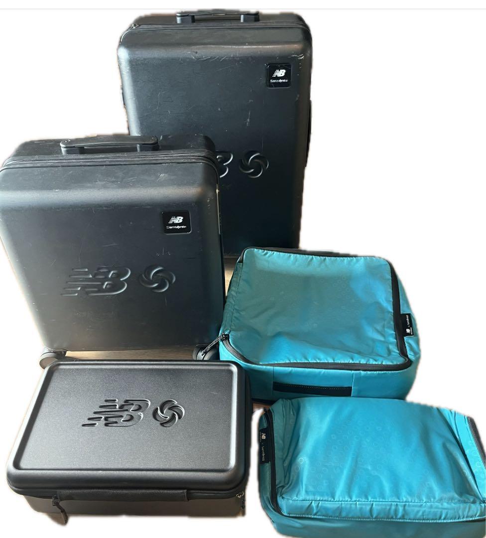 ニューバランス x サムソナイト キャリーケース シューズボックス セット
