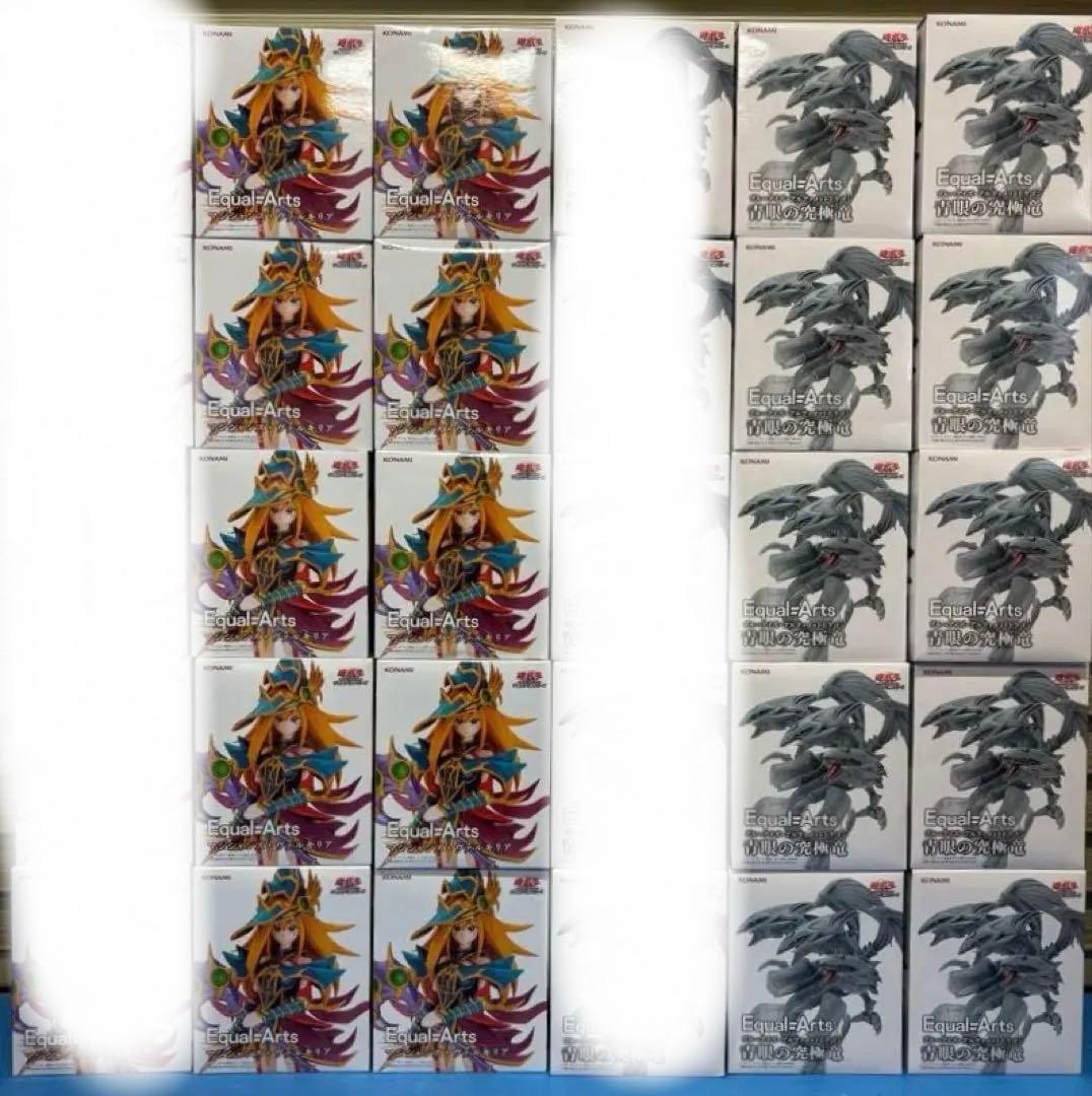 遊戯王Equal Arts マジシャンズ・ヴァルキリア&ブルーアイズ　20体