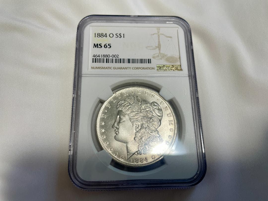 1884 1ドル 銀貨 アメリカ NGC MS65 モルガンダラー 068