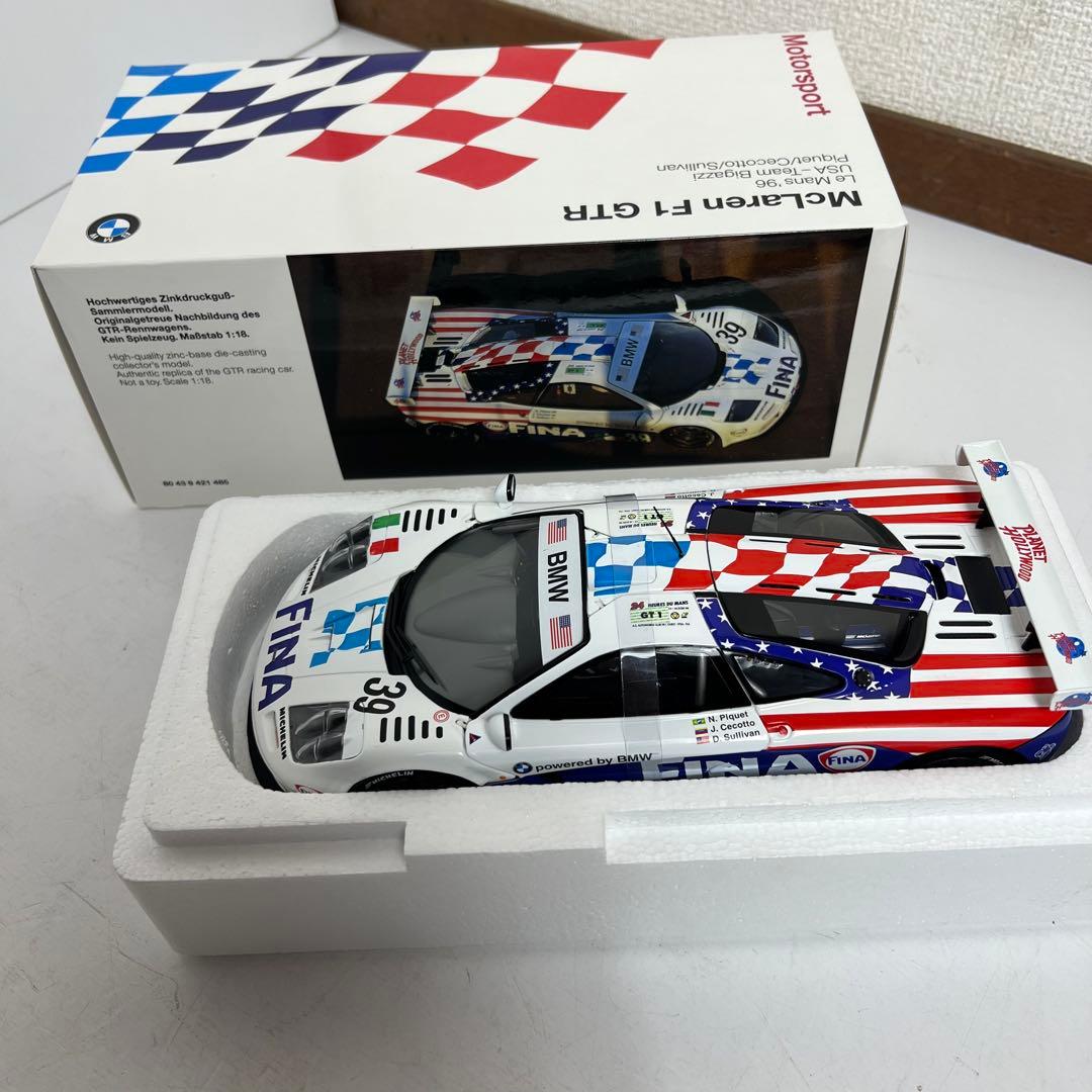 希少　特注品　1/18 マクラーレン F1 GTR ミニチャンプス ルマン