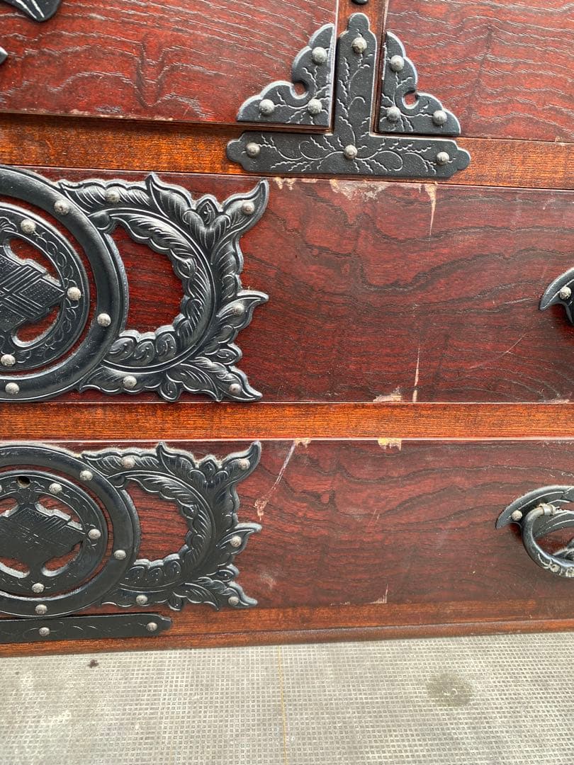 Blauwe Roos 【希少】伝統工芸品仙台箪笥桜木作