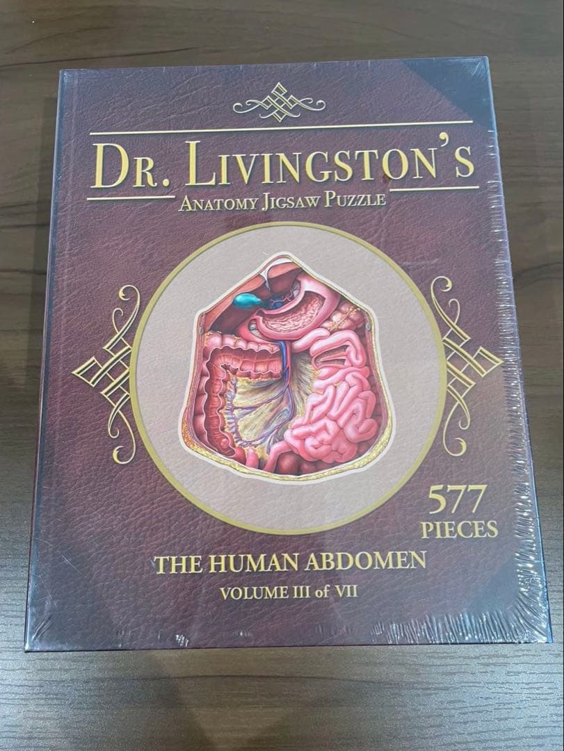 Dr. Livingstone’s 解剖学パズル 3点まとめ売り 未開封 医学