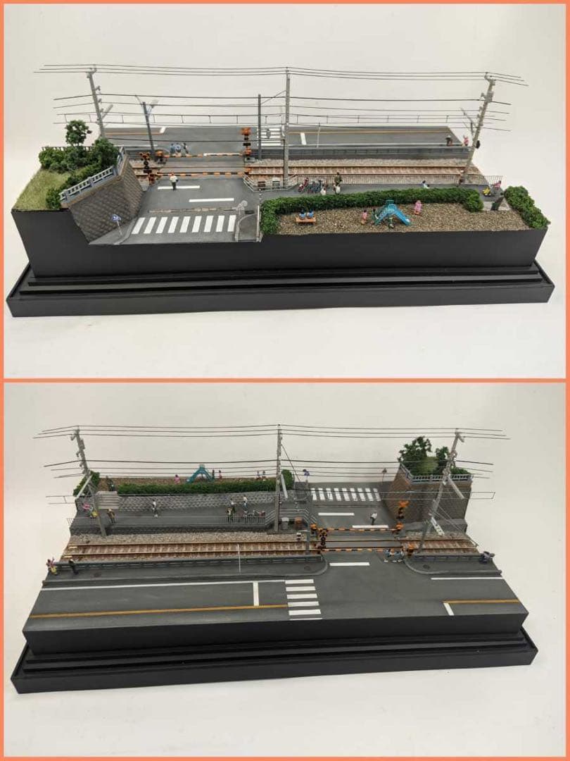 江ノ電 Nゲージ 鉄道模型 鎌倉高校前踏切ジオラマ