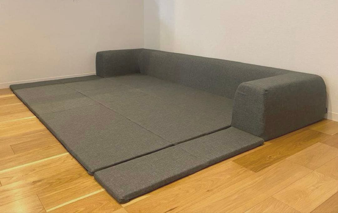 フロアソファ ローソファー 幅250cm