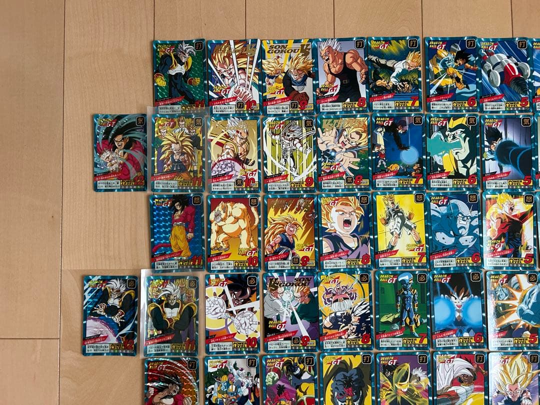【レア】ドラゴンボールGT カードダス 87枚 まとめ売り（セミコンプ）
