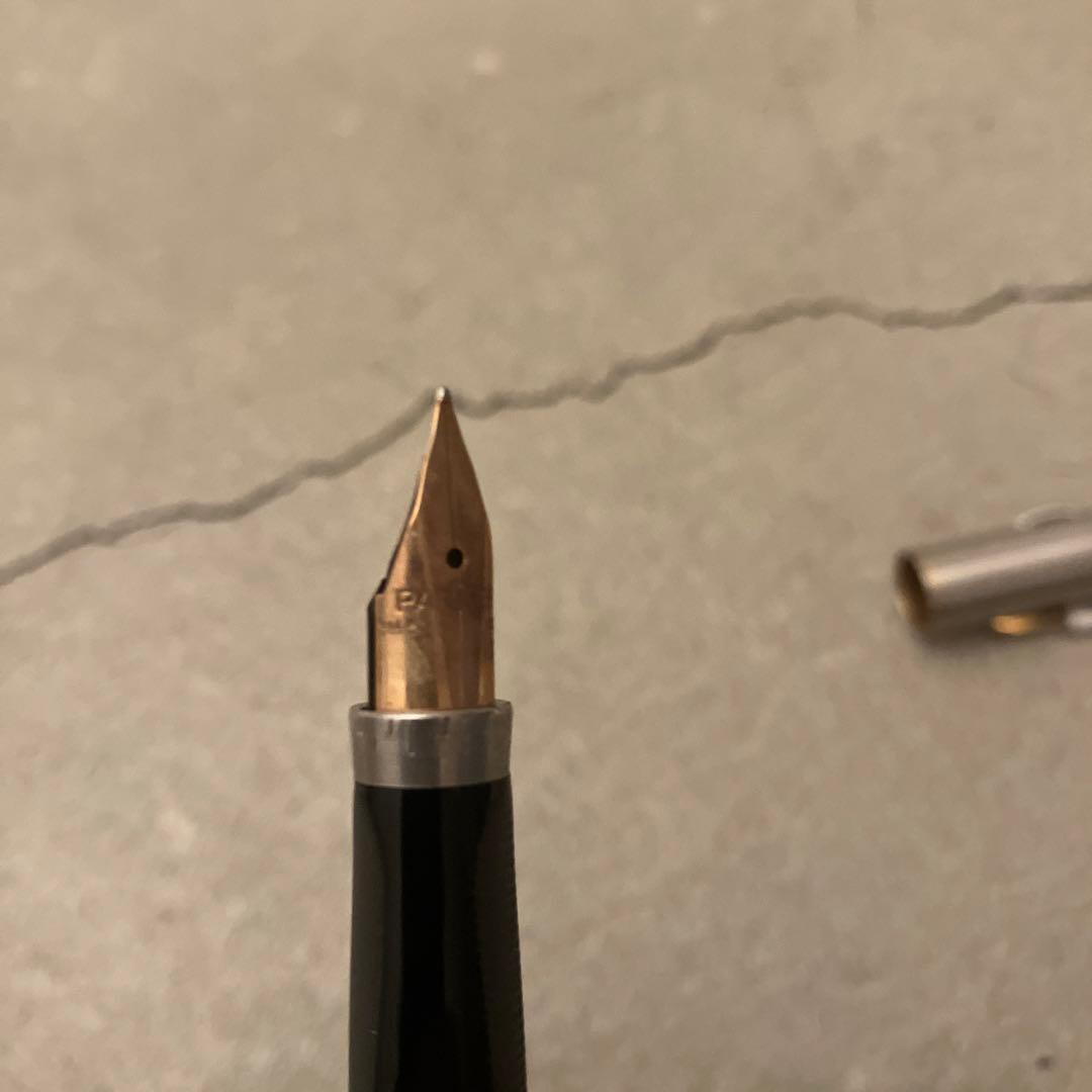 Parker 万年筆　75 extra f 未使用品　年代物