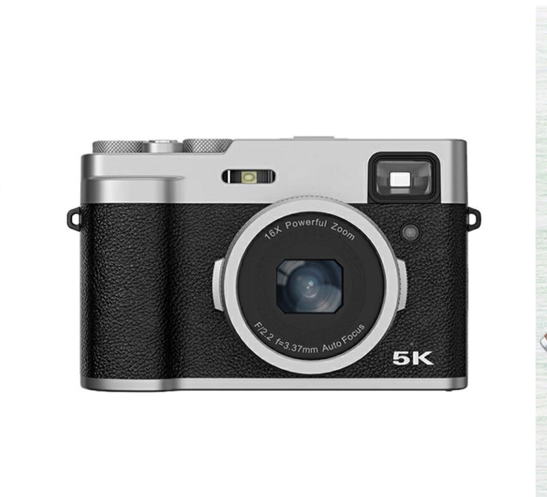 5Kレトロカメラ 680g 16倍ズーム