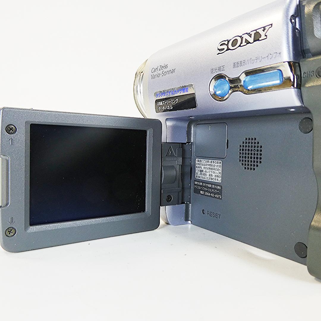 動作品 ソニーDCR-TYV22 MiniDV ビデオカメラ DVDダビングに