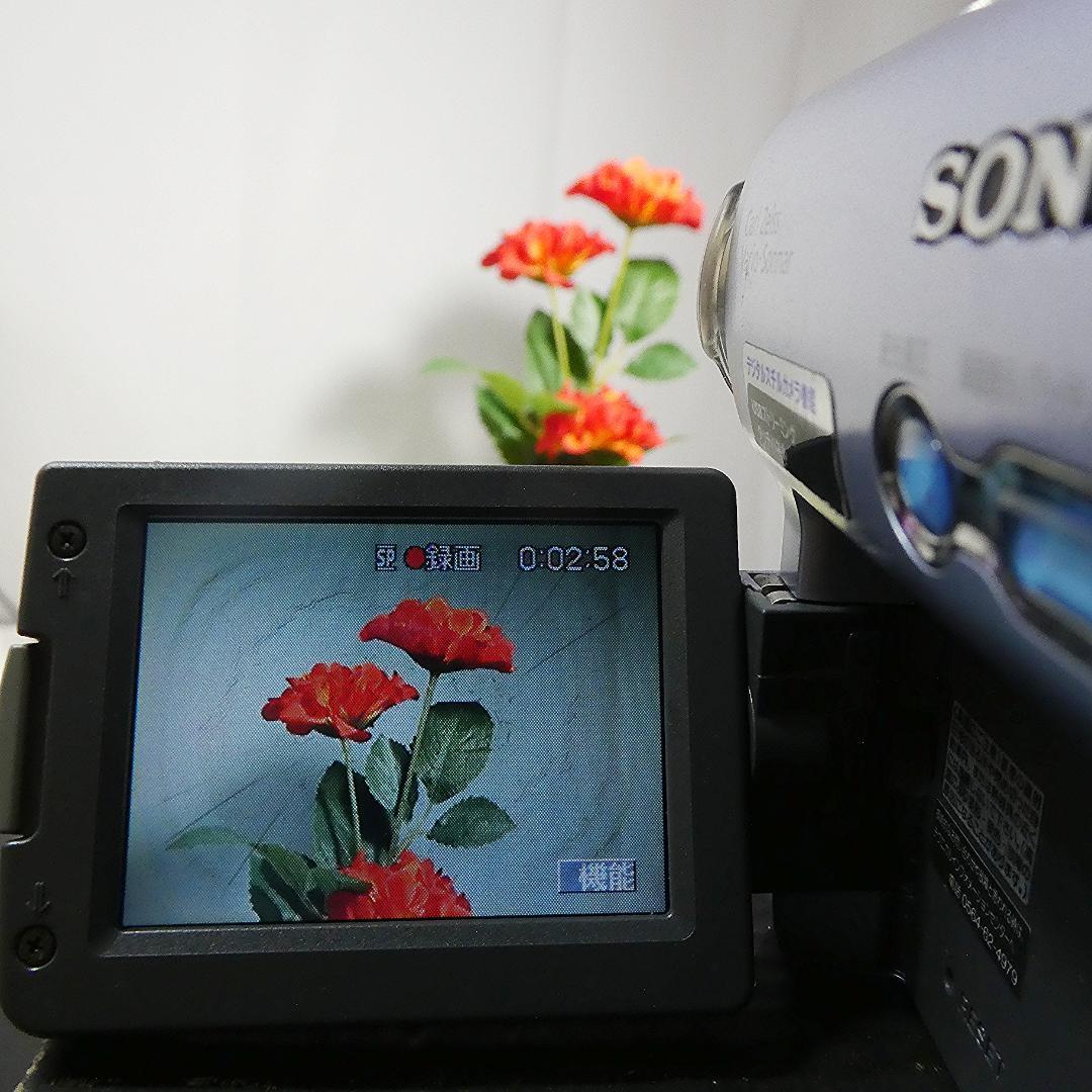 動作品 ソニーDCR-TYV22 MiniDV ビデオカメラ DVDダビングに
