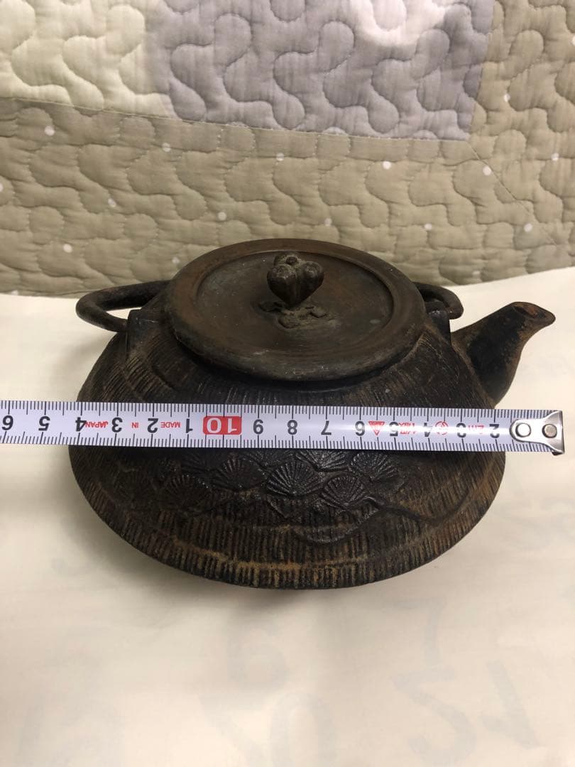 茶壺，煎茶道具，「晴壽堂造」在銘，時代物。