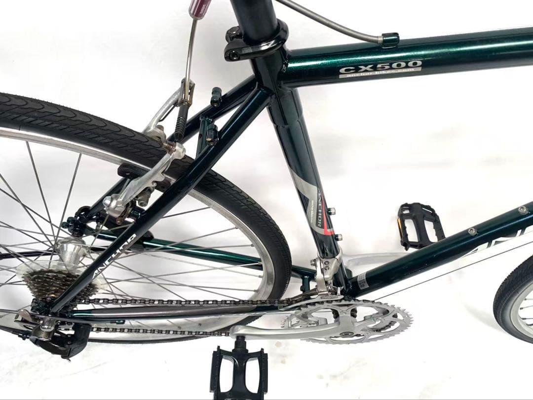 【即乘】送料無料BRIDGESTONEクロスバイクANCHOR11.8キロ16速