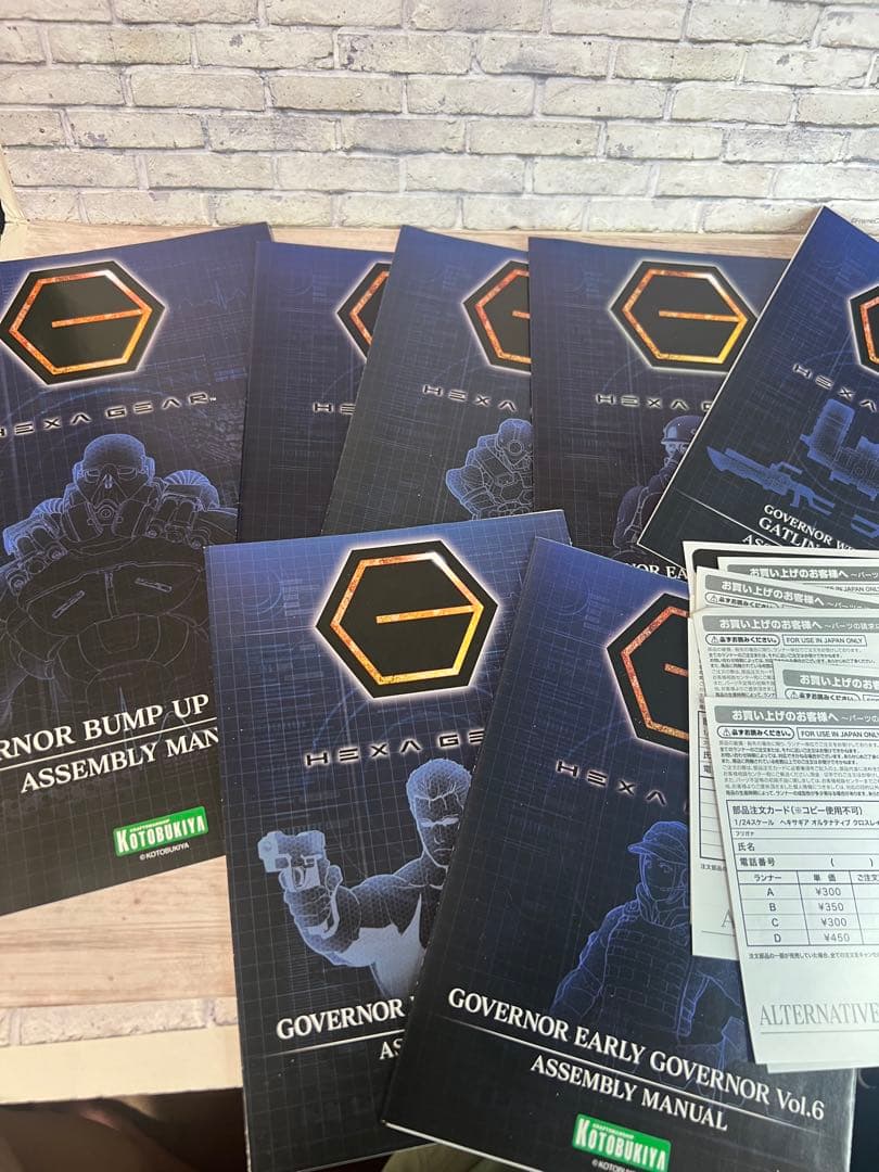 【引退】ヘキサギア１２体セット／オマケ付