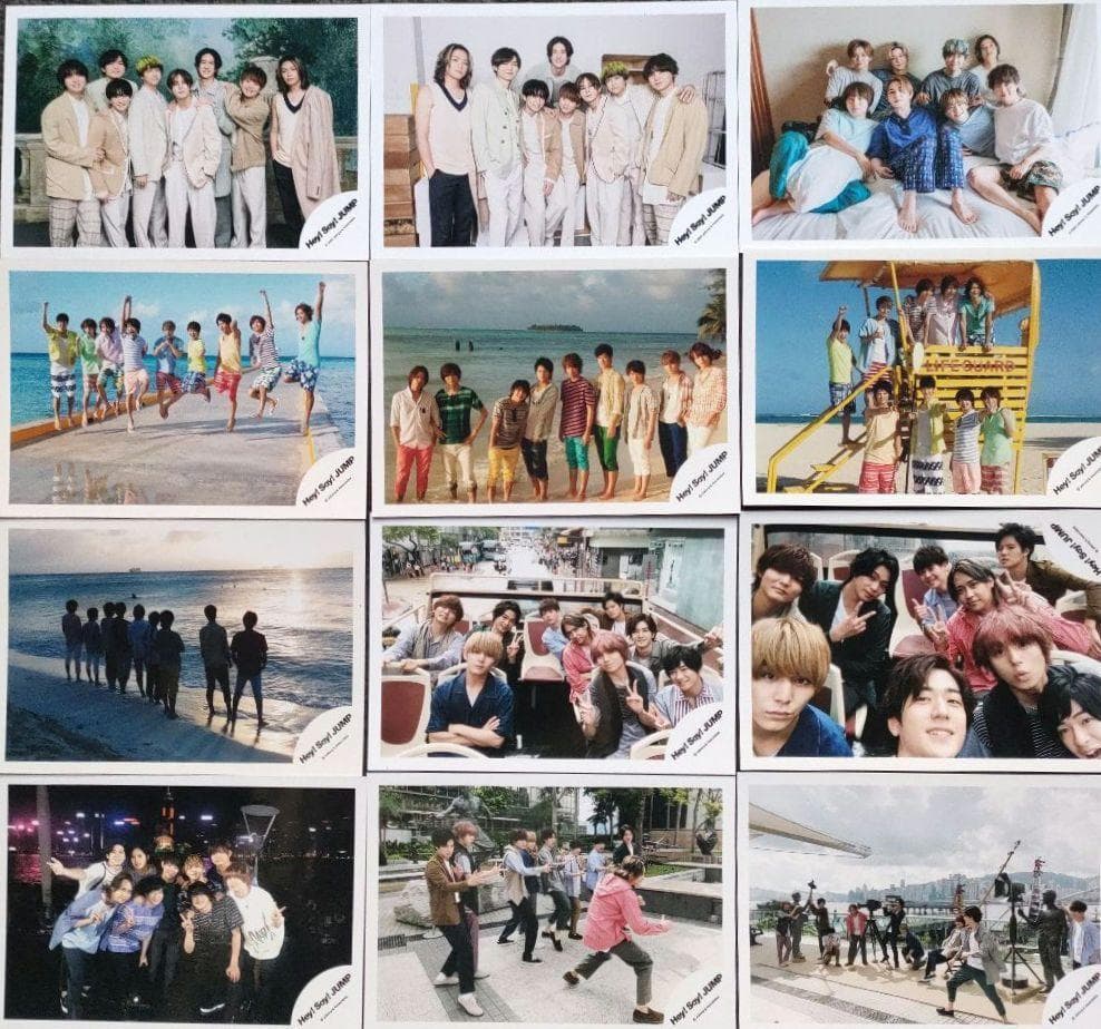 Hey!Say!Jump 公式写真 集合 ④ デビュー～2023 海外 ライブ
