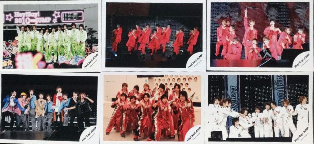 Hey!Say!Jump 公式写真 集合 ④ デビュー～2023 海外 ライブ