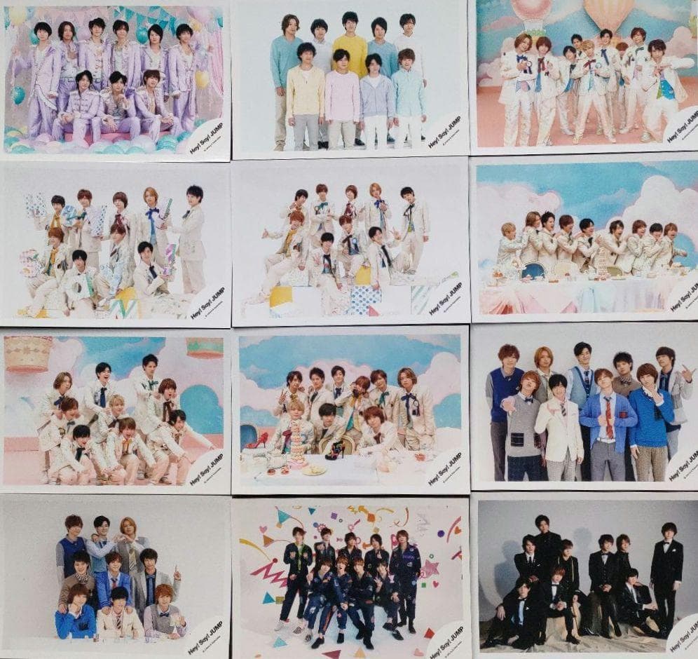 Hey!Say!Jump 公式写真 集合 ④ デビュー～2023 海外 ライブ