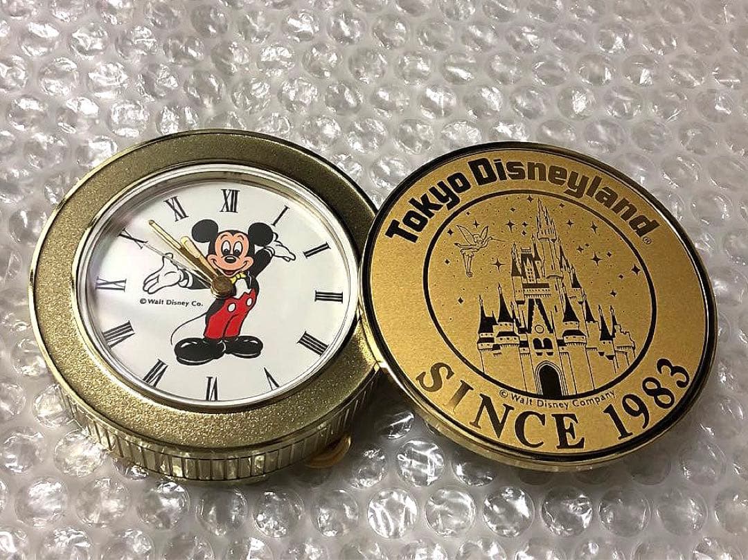 非売品 グランドオープン 記念 関係者 TDL 東京ディズニーランド 置時計