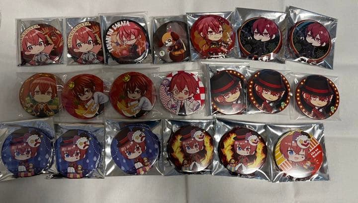 歌い手　缶バッジ