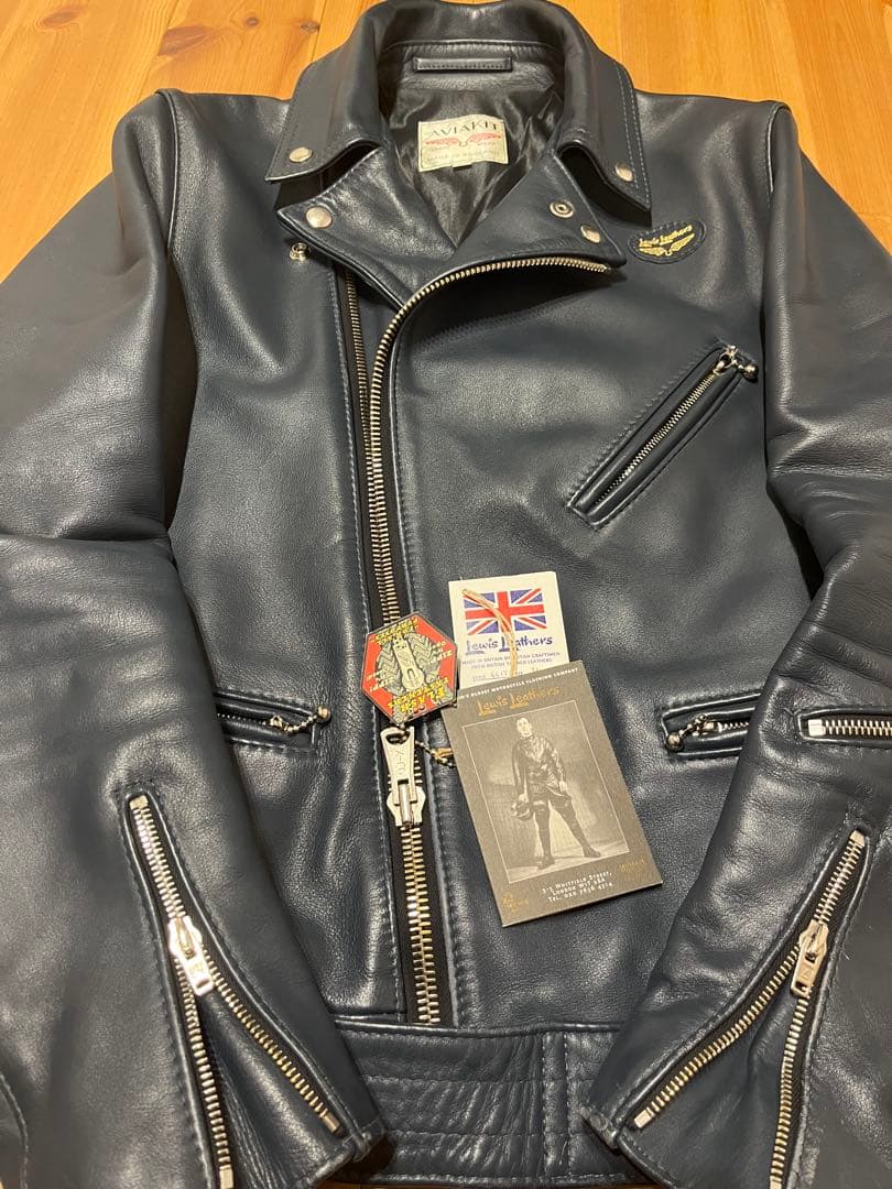 ★ ルイスレザー ライダースジャケット サイクロン ★