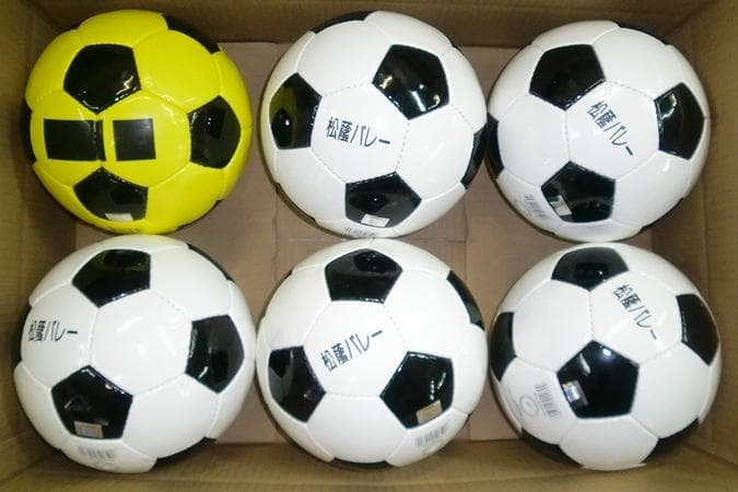 ミカサ検定５号球【SVC502SBC】６個セット。ネーム入