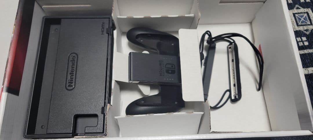 ジャンク品 Nintendo Switch 本体 青/灰 Joy-Con付き