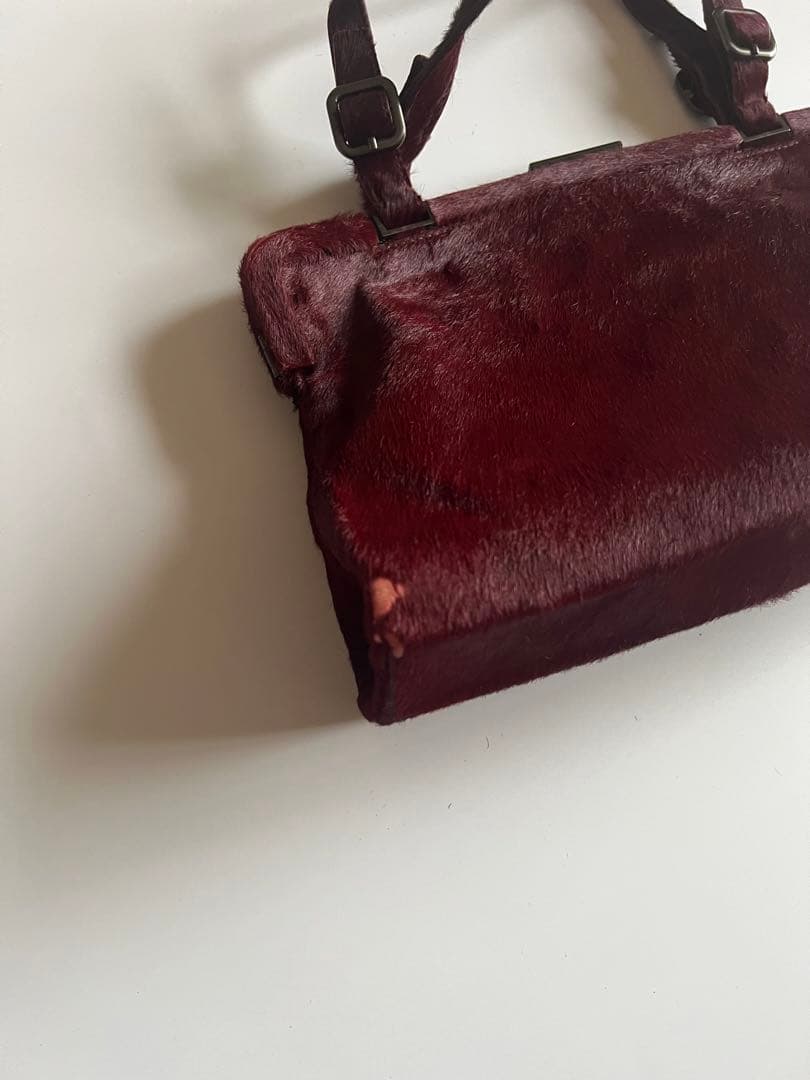 バッグ FW1997 PRADA UNBORN CARF HAND BAG