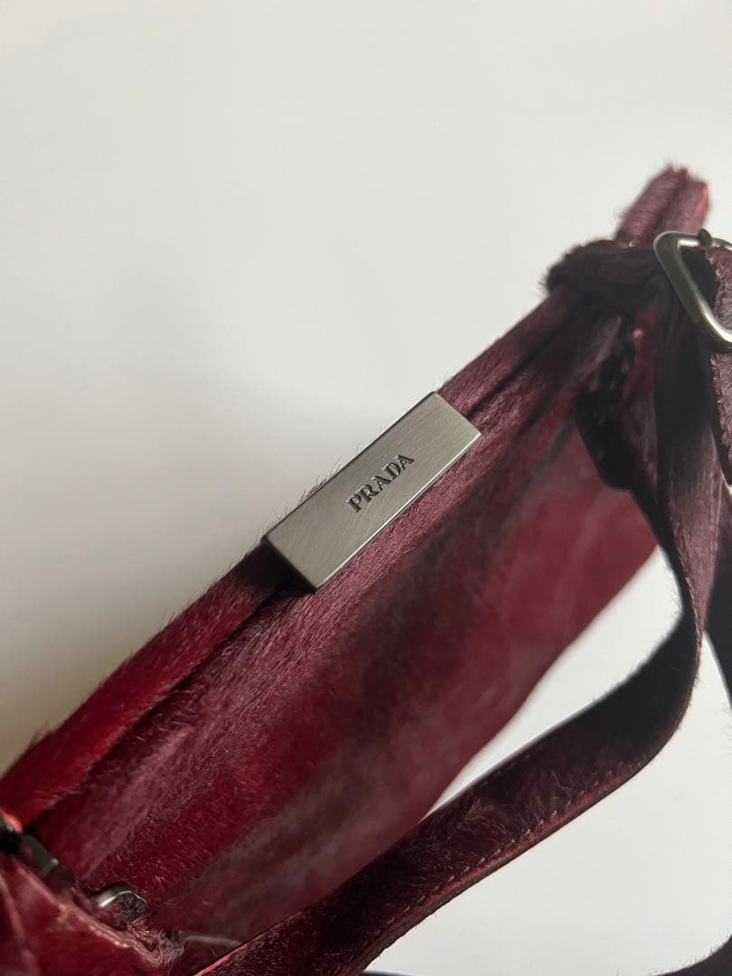 バッグ FW1997 PRADA UNBORN CARF HAND BAG