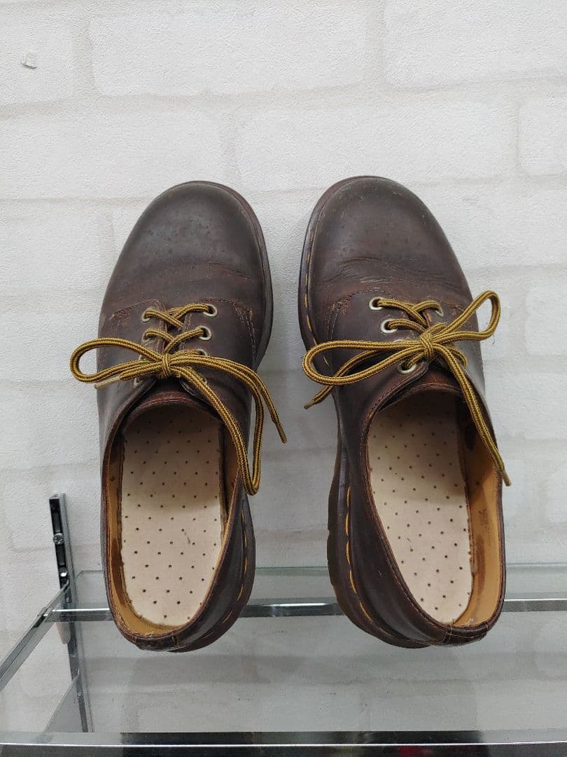 Dr.Martens 4ホールシューズ　イングランド製　状態△　７　革靴