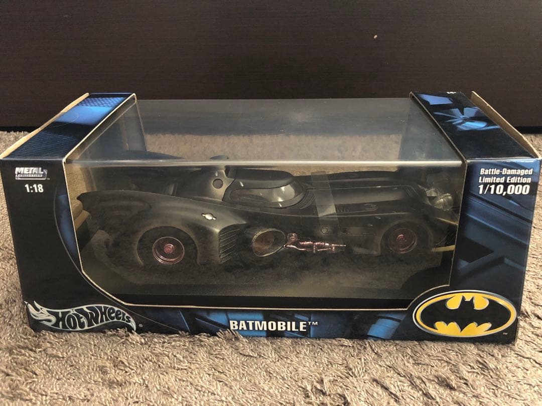 ★極美品・希少★バットモービル 1989版 バトルダメージver ホットウィール