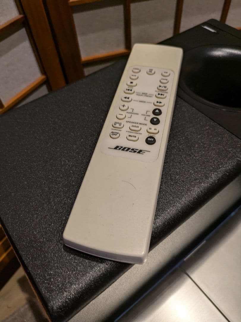 札幌より手渡しにて！　BOSE Acoustimass8　古いのでジャンク扱い