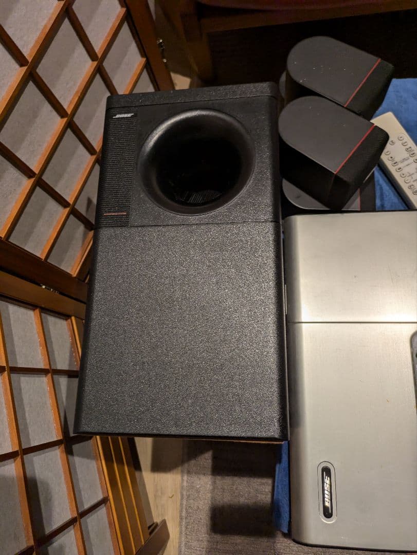 札幌より手渡しにて！　BOSE Acoustimass8　古いのでジャンク扱い
