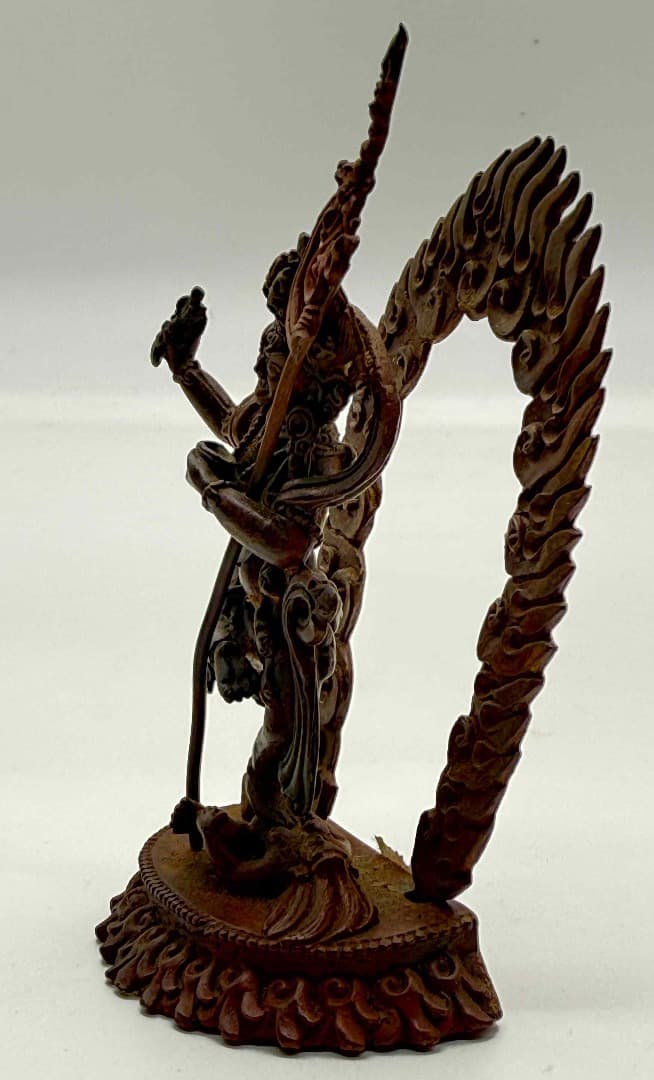 ◆ダーキニー(荼枳尼天)像◆仏教 チベット◆アンティーク風