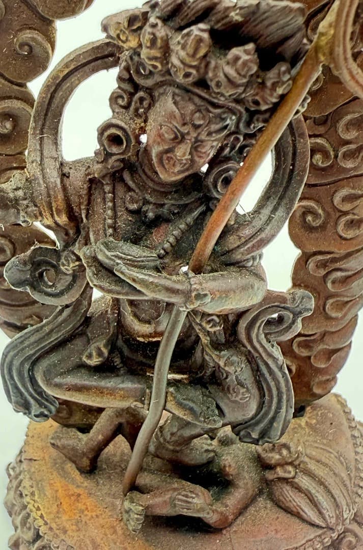 ◆ダーキニー(荼枳尼天)像◆仏教 チベット◆アンティーク風