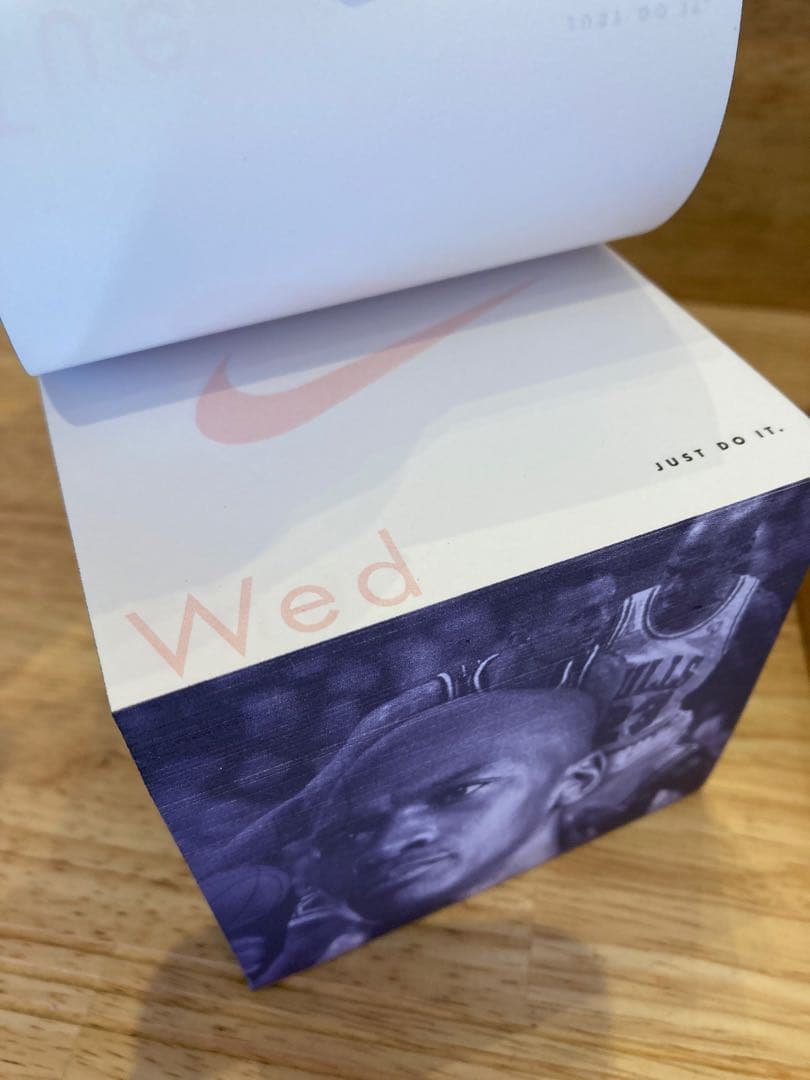 デッドストックNike1997年ナイキ卓上カレンダーjordan野茂90s非売品