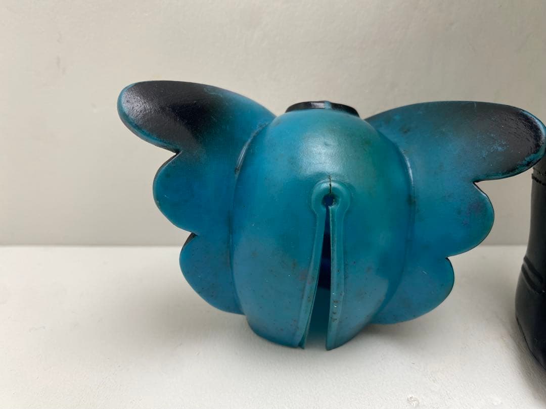 当時物！旧バンダイ　超人バロム1 面取れソフビ