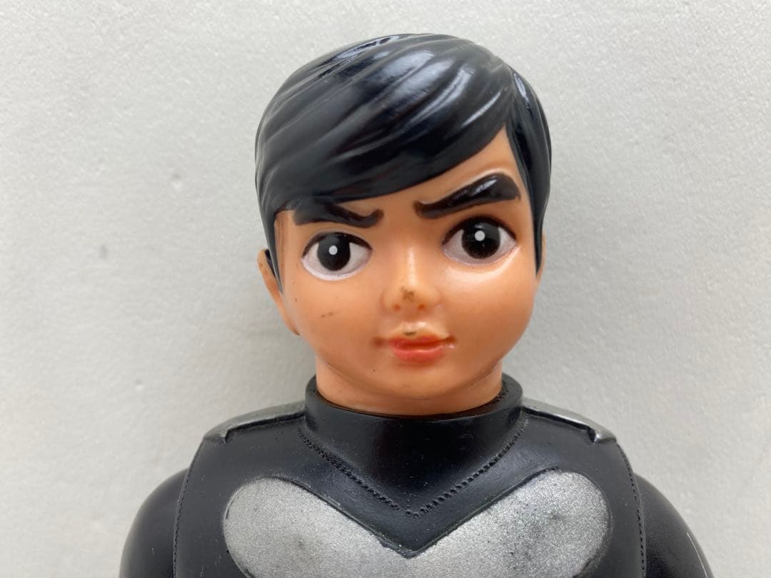 当時物！旧バンダイ　超人バロム1 面取れソフビ