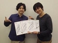 進撃の巨人直筆サイン色紙