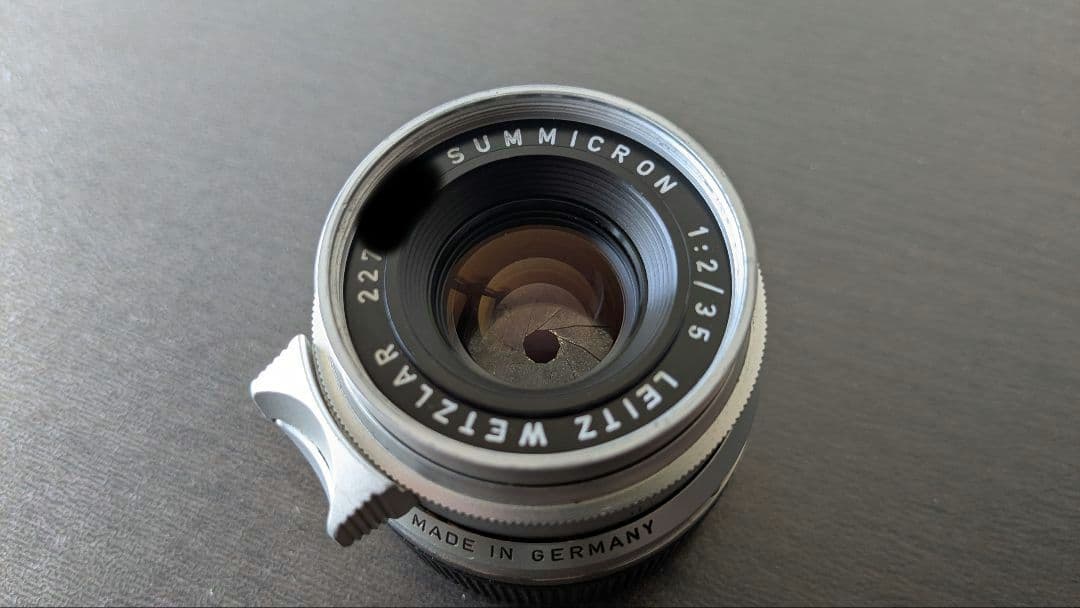 Leica summicron ズミクロン 35mm (8枚玉) ドイツ