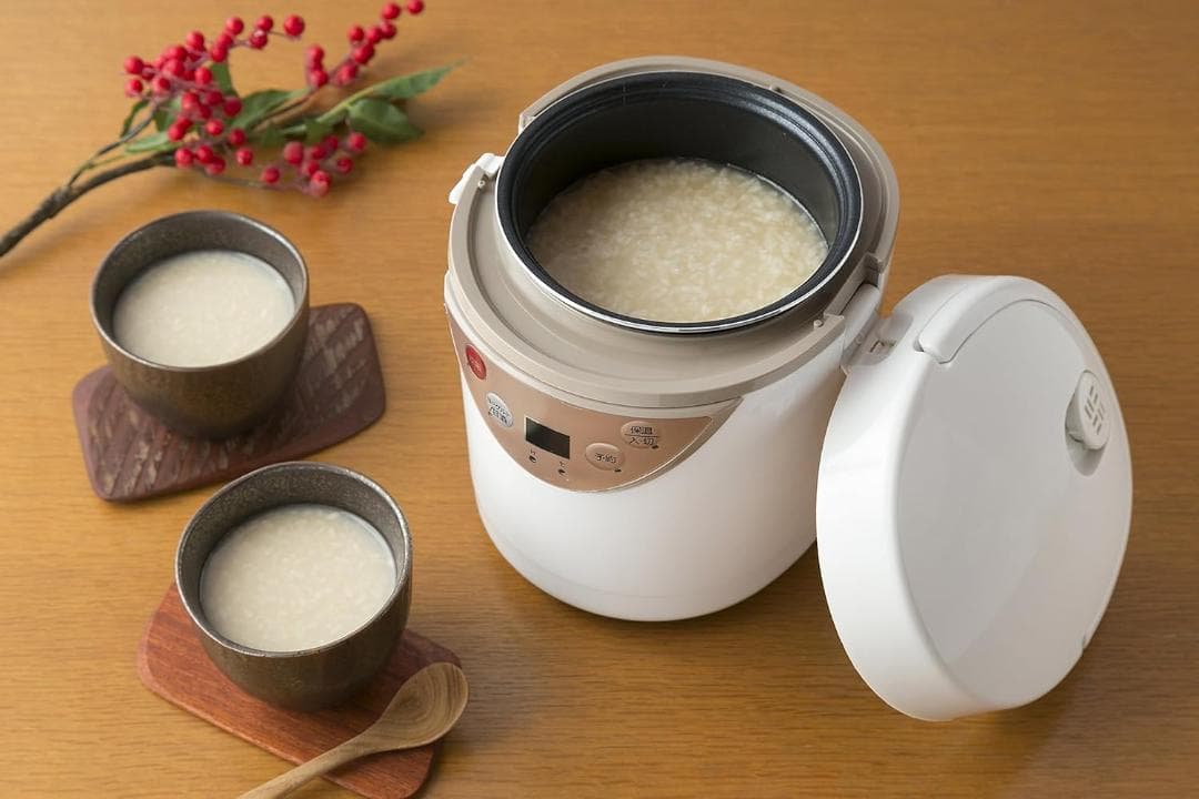 【未使用】LIVCETRA ミニ炊飯器 0.5〜1.5合 発酵機能付き