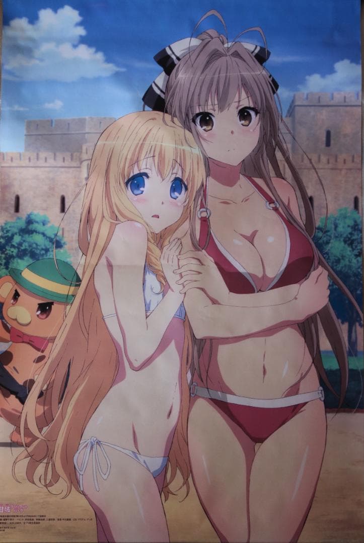 c‹甘城ブリリアントパーク›　いすず　&　ラティファ　水着　タペストリー